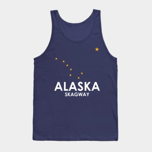 Skagway Alaska Alaskan Flag Stars for Cruise Tank Top